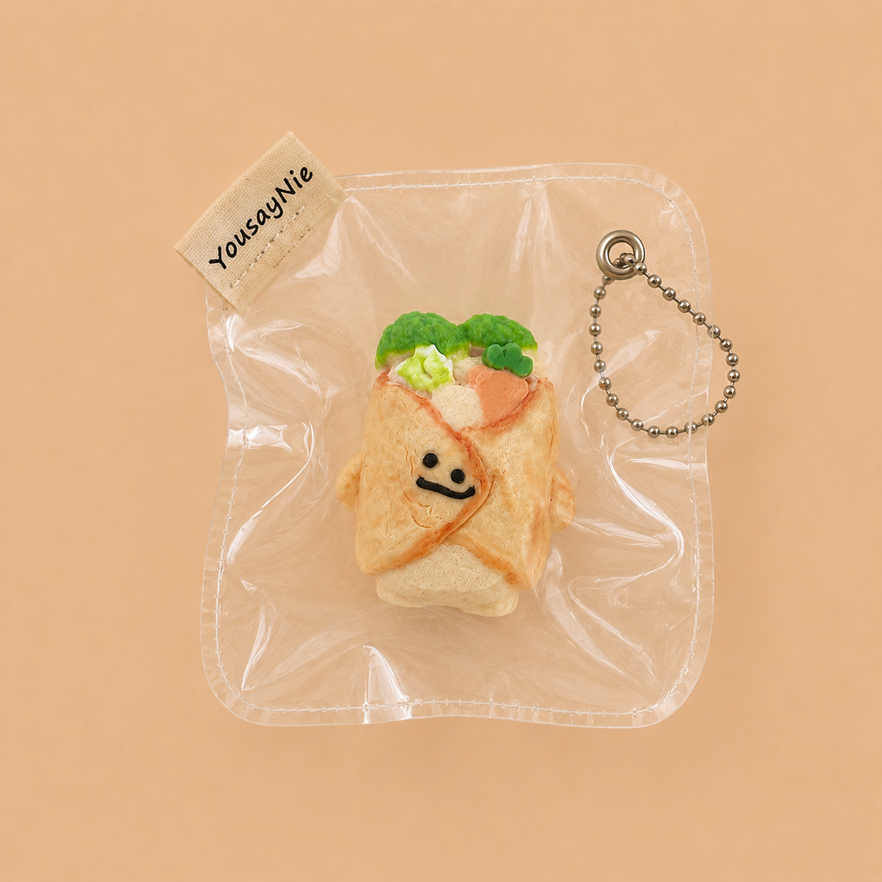 Happy Veggie Wrap Slow-Rise Squishy