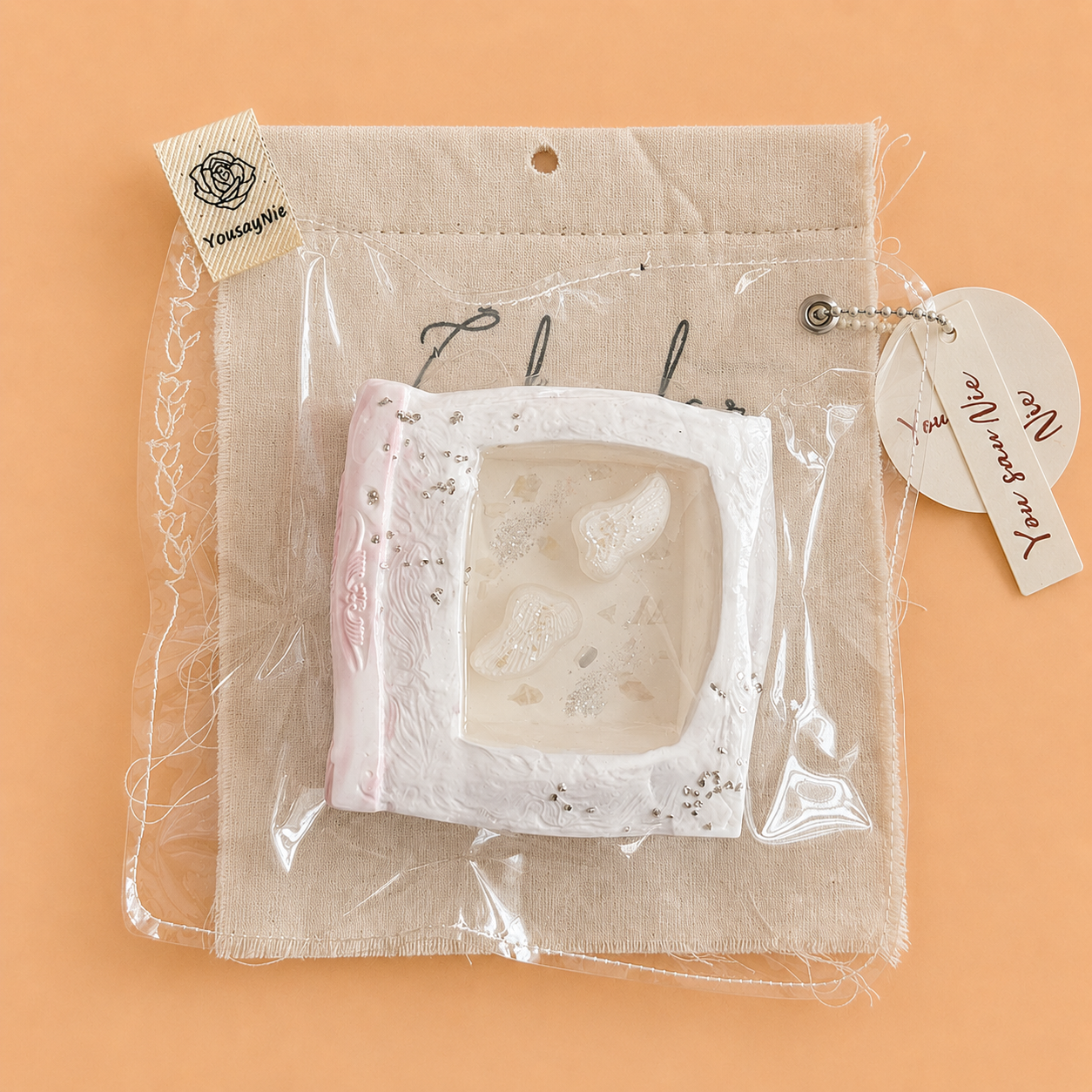 Angel Wings Notebook Slow-Rise Taba Squishy