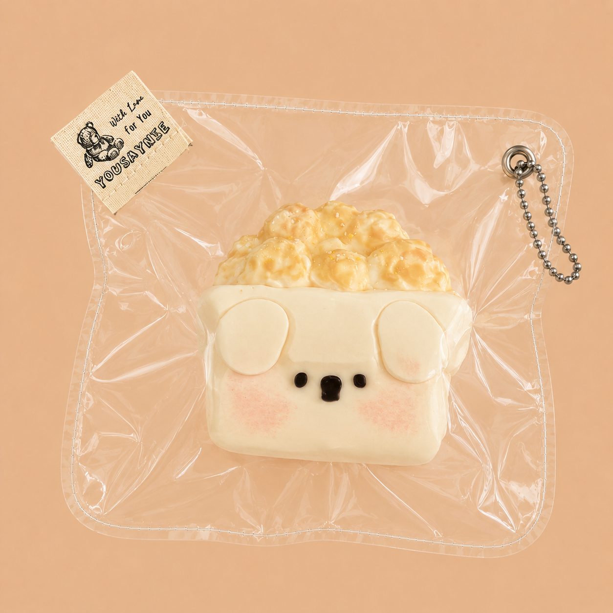 Popcorn Puppy Slow-Rise Squishy