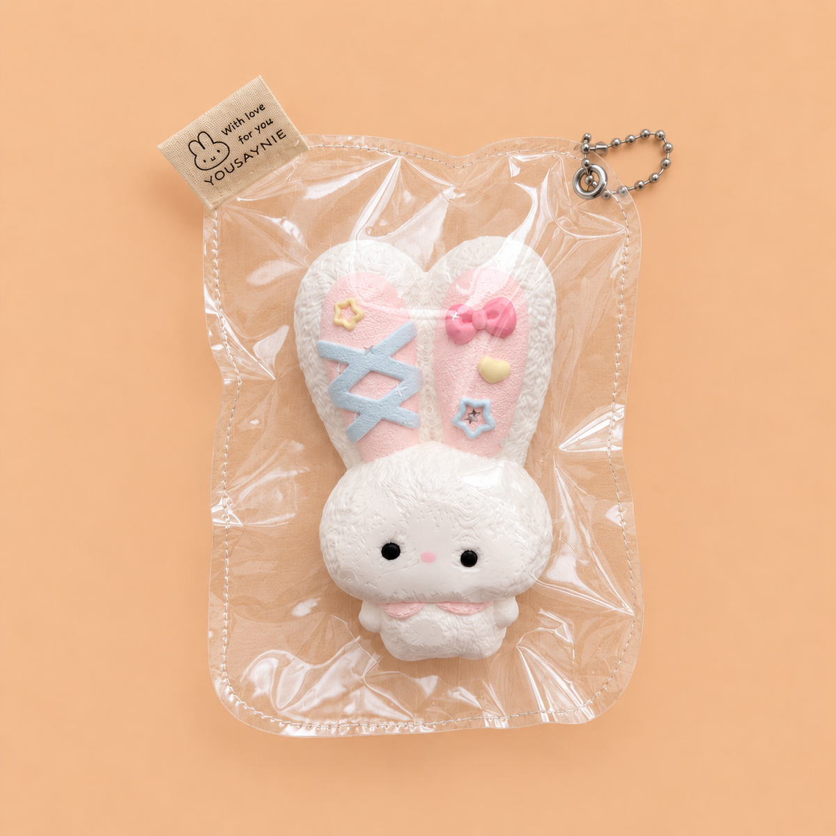 Lovely Adorable Long-eared Bunny