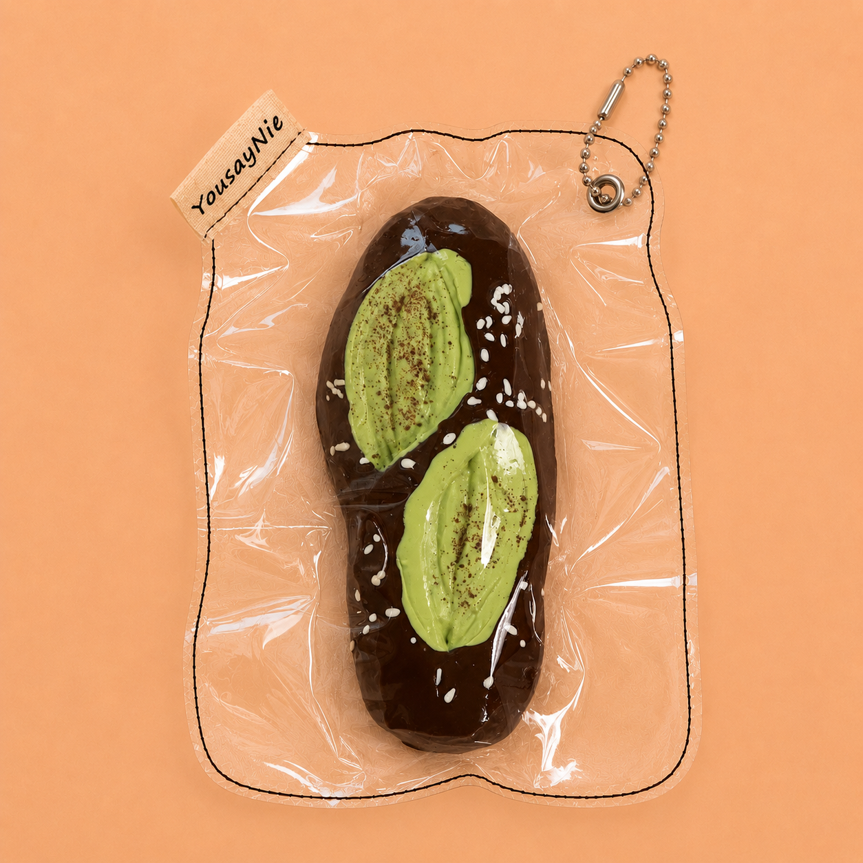 Chocolate Cream Stick Slow-Rise Squishy