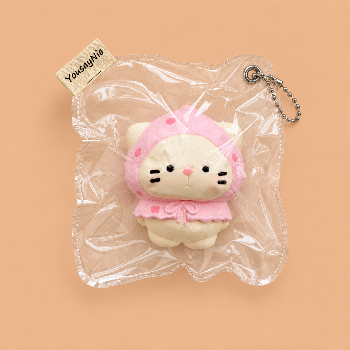 Sweet Cape Kitten Slow-rising Squishy