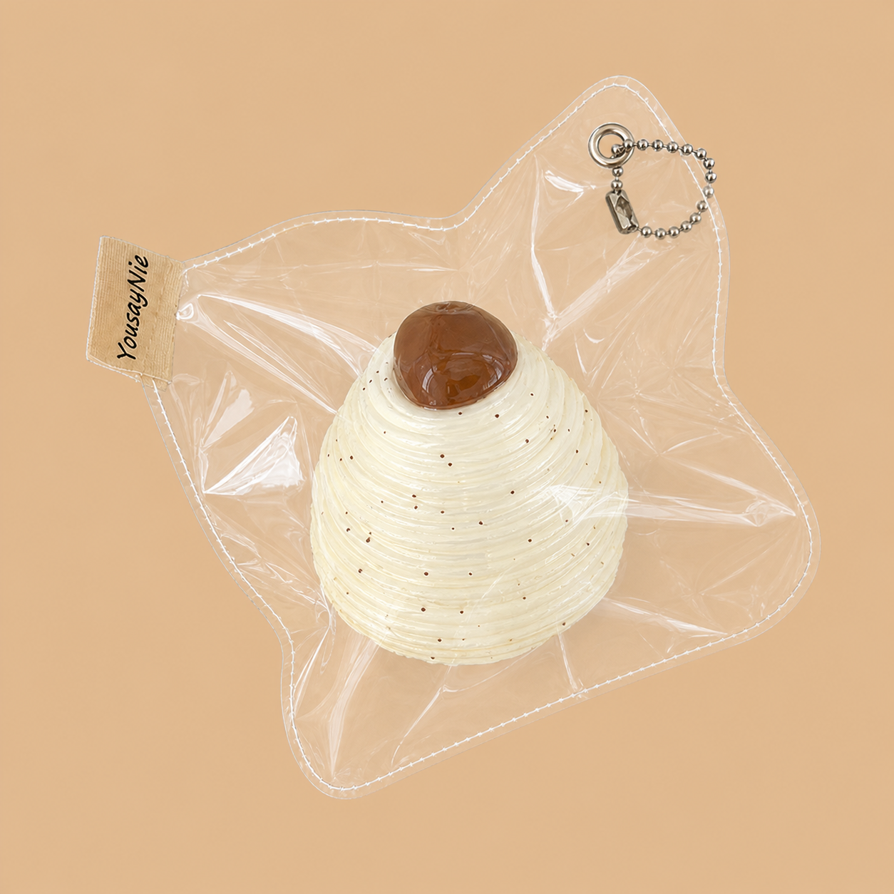 Chestnut Cream Mont Blanc Dessert Squishy