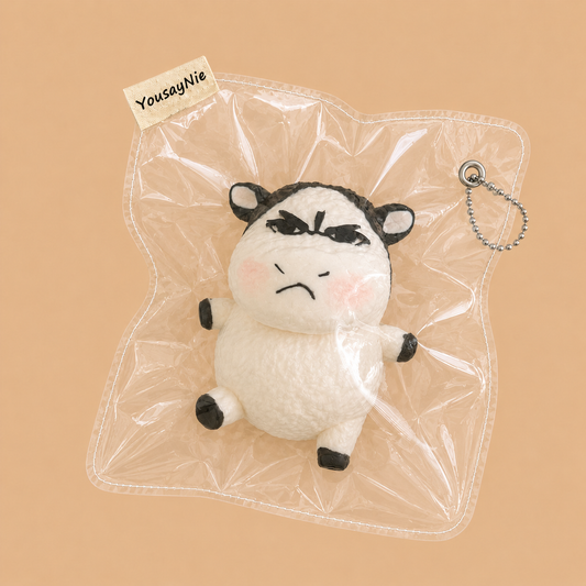 Grumpy Little Cow Slow-Rise Squishy