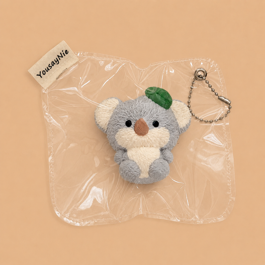 Cute Koala with Leaf Slow-Rise Squishy