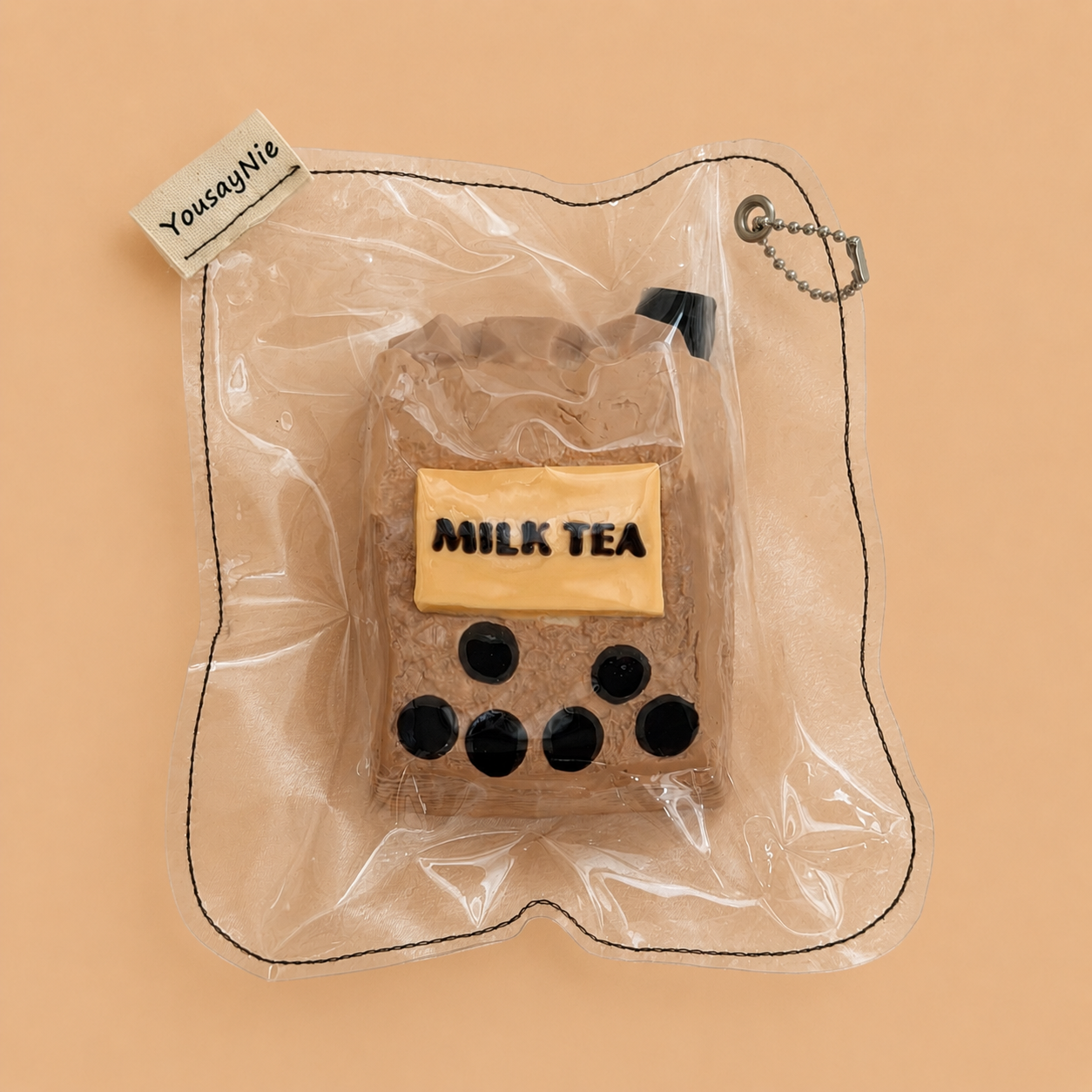 Boba Milk Tea Slow-Rise Squishy