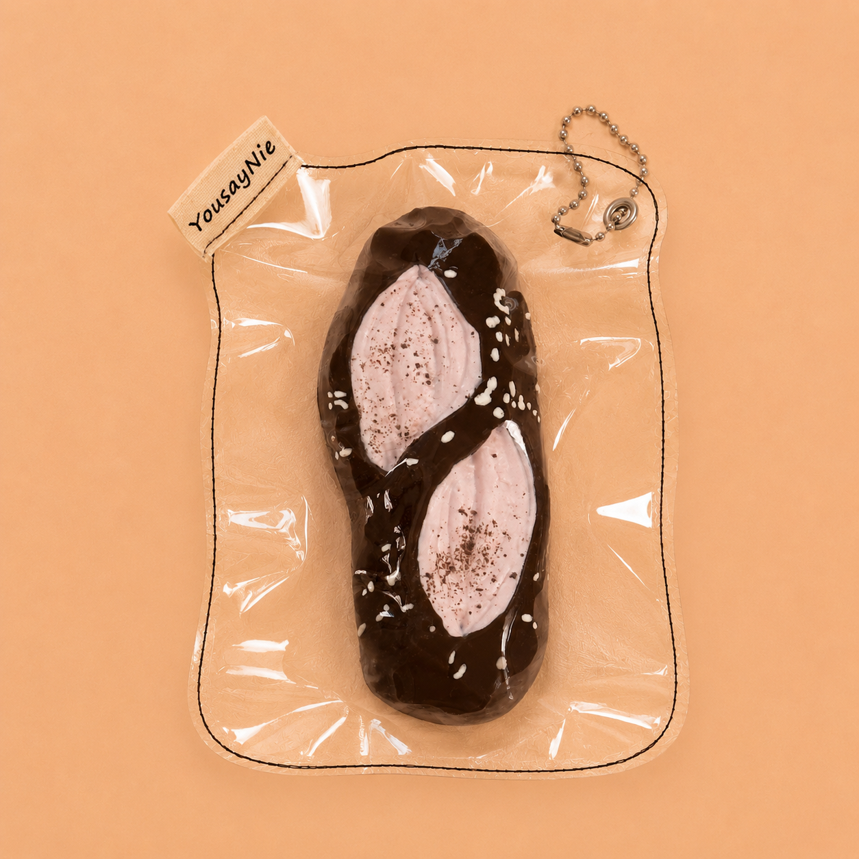 Chocolate Cream Stick Slow-Rise Squishy