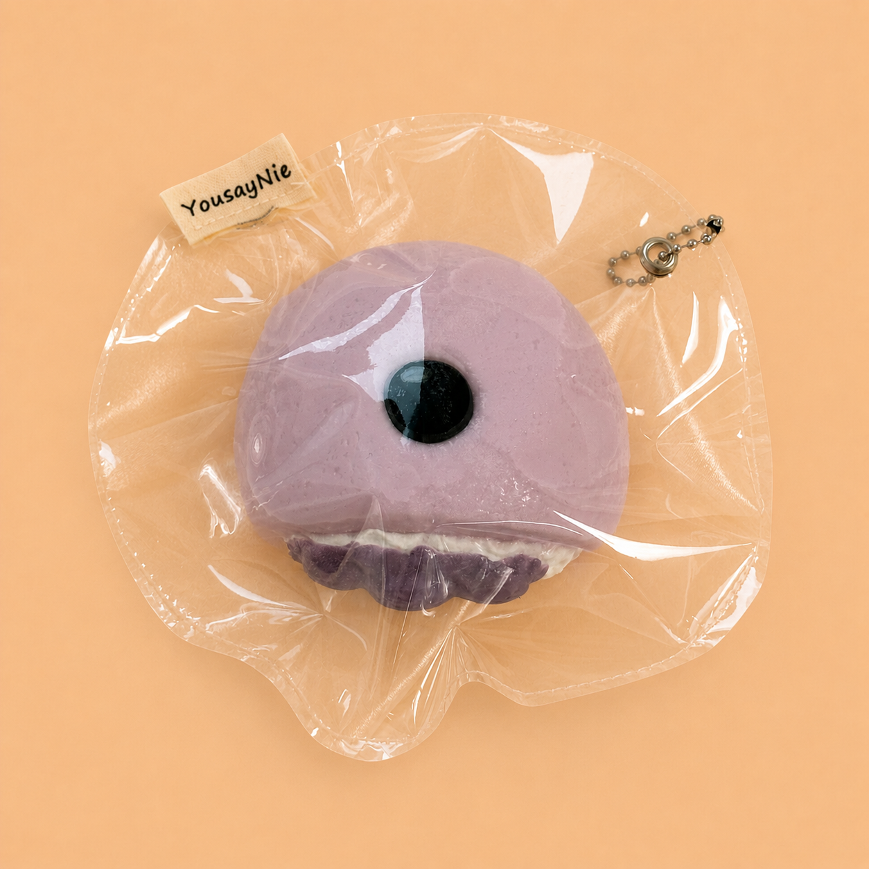 Blueberry Mochi Daifuku Slow-Rise Taba Squishy