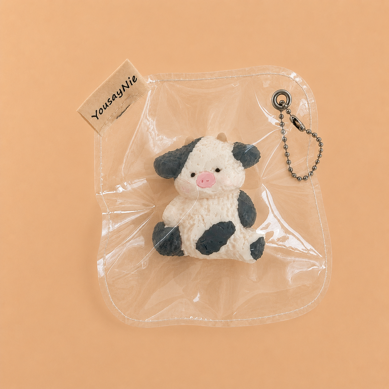 Fluffy Cow Buddies Slow-Rise Taba Squishy