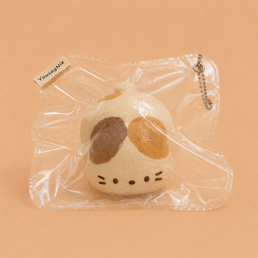 Cute Calico Cat Slow-Rise Squishy