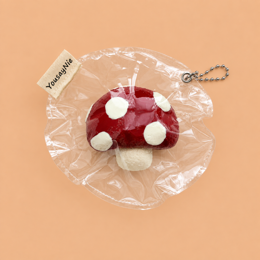 Red Spotted Mushroom Squishy