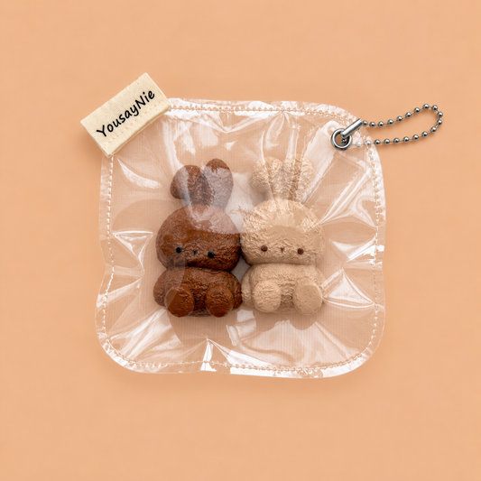Best Friends Two Bunnies Squishy