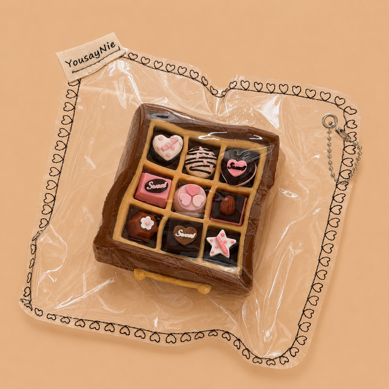 Sweet Treat Chocolate Gift Box Slow-Rise Squishy