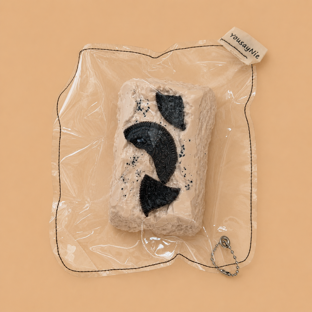 Decadent Dessert Trio Oreo Brick Cake Slow-Rise Squishy