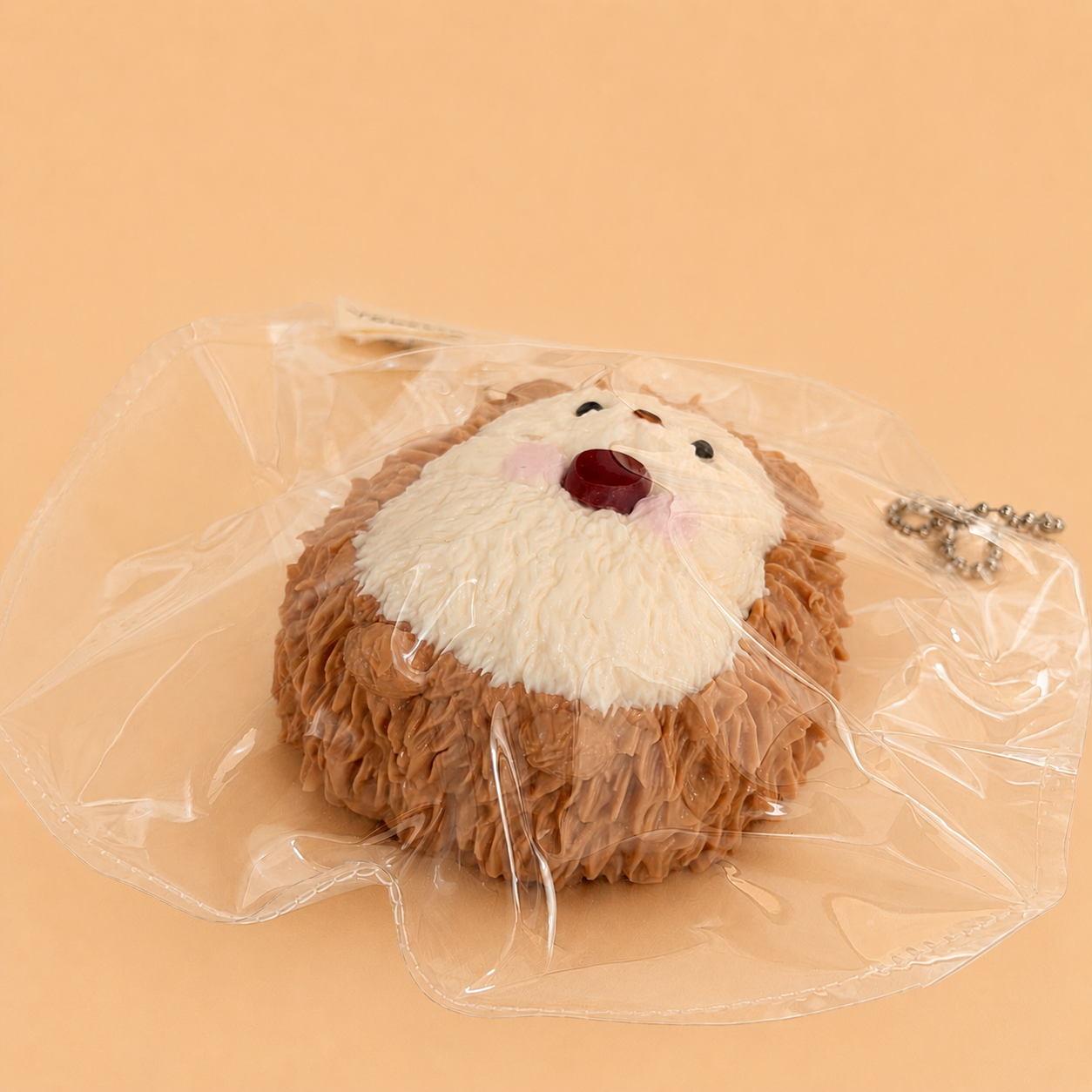 Cute Hedgehog with Red Berry Slow-Rise Squishy