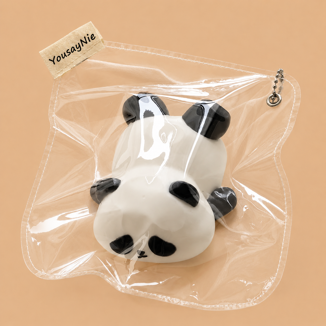 Playful Panda Slow-Rise Taba Squishy
