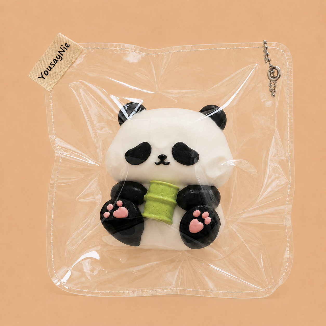 Playful Panda Slow-Rise Taba Squishy