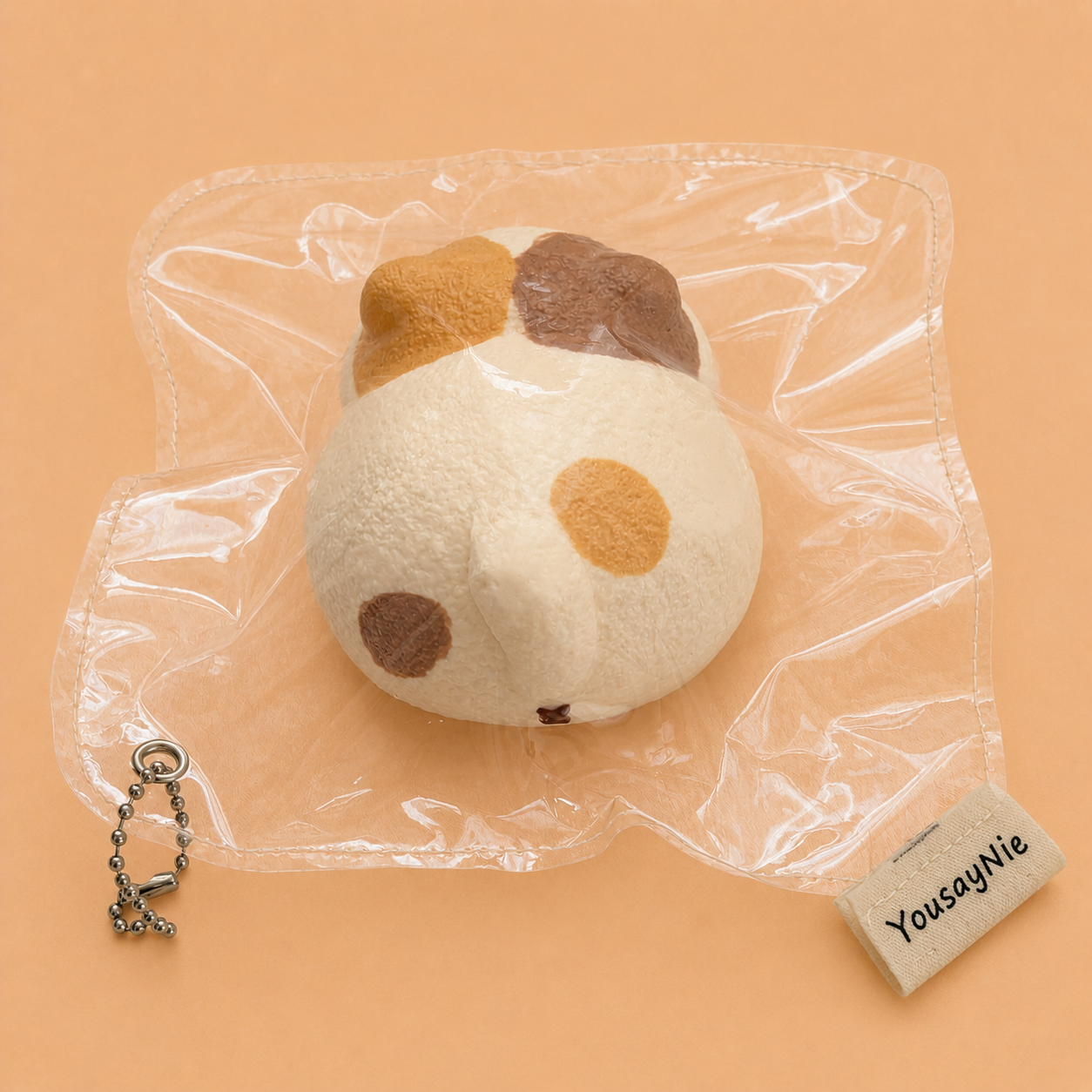 Cute Calico Cat Slow-Rise Squishy