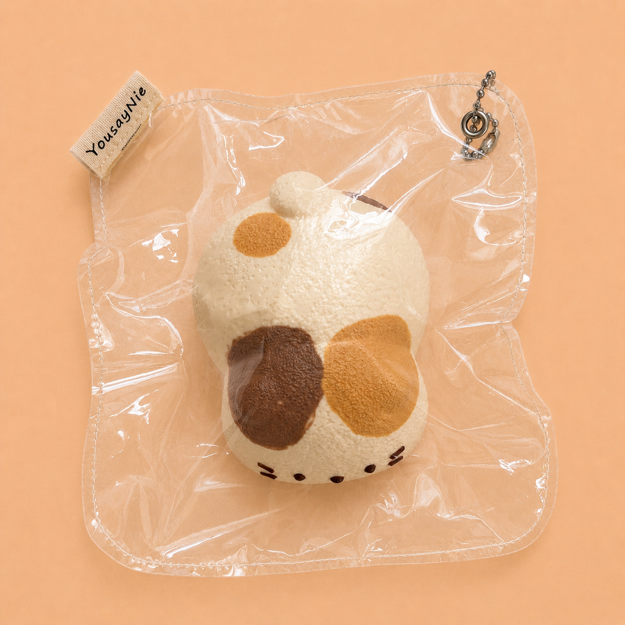 Cute Calico Cat Slow-Rise Squishy