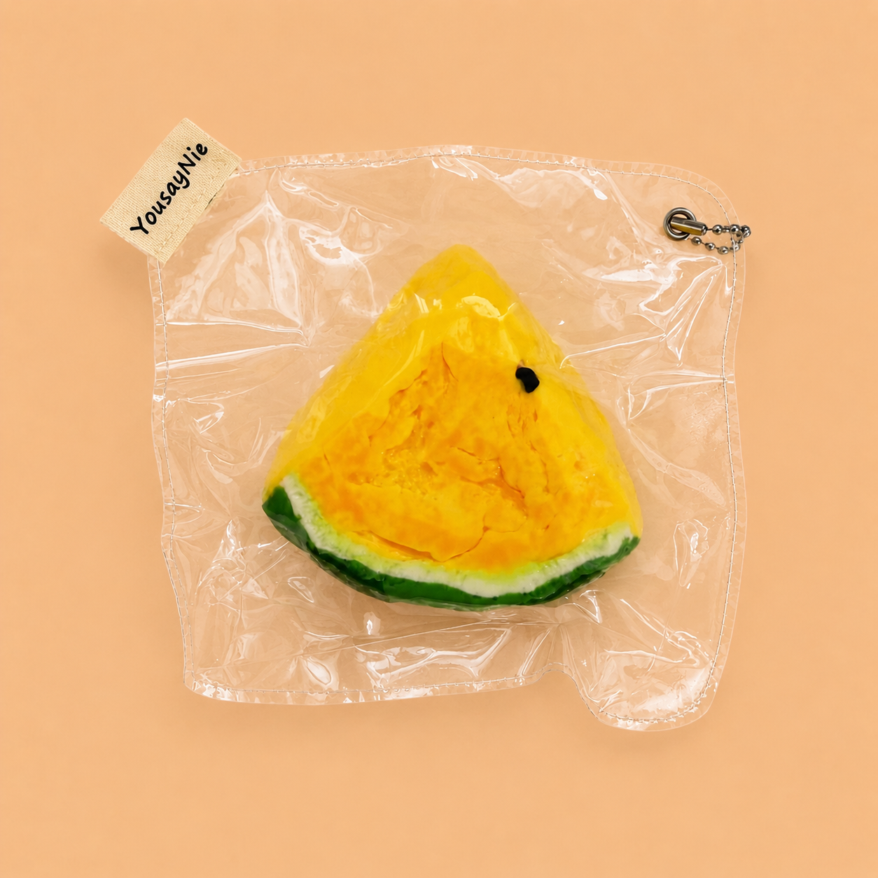 Summer Fruit Watermelon Slice Slow-Rise Squishy
