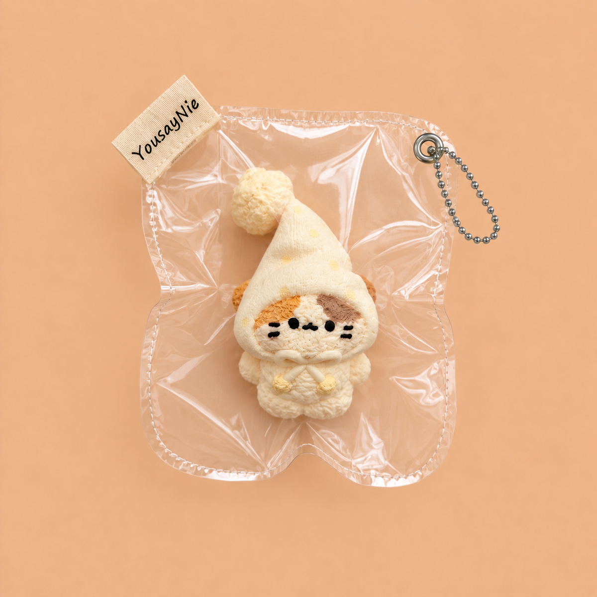 Adorable Tall Pom Hat Animal Series